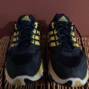Adidas Speed Trainer Cross Training Shoes Men's Navy/Yellow without Box